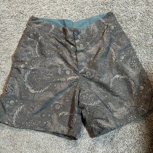 Vintage Patagonia Sea Shell Printed Board Shorts (Size 36)